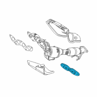 OEM 2012 Ford Focus Rear Bracket Diagram - AV6Z-5K291-A