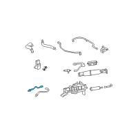 OEM 2008 Ford Expedition Front Oxygen Sensor Diagram - XL3Z-9F472-D