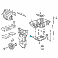 OEM 2019 Buick Cascada Plug Asm-Oil Pan Drain Diagram - 55577568