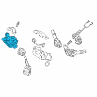 OEM Hyundai Santa Fe Body & Switch Assembly-Steering & IGNTION Diagram - 81910-4Z000