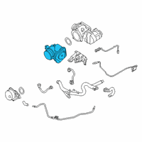 OEM BMW 335d Throttle Body Diagram - 11-71-7-804-384