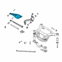 OEM 2009 BMW X3 Upper Left Wishbone Diagram - 33-30-3-402-535
