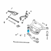 OEM 2008 BMW X3 Rubber Mounting Front Left Diagram - 33-31-6-770-783