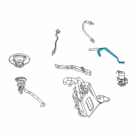 OEM 2004 Jeep Liberty Tube-Vacuum Diagram - 52128666AB