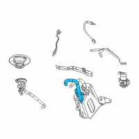 OEM 2002 Jeep Liberty Hose-CANISTER To LDP Diagram - 52109571AD