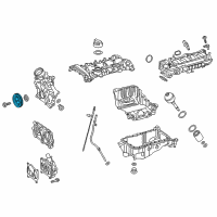 OEM 2016 Infiniti Q50 Pulley Assy-Crankshaft Diagram - 12303-2V71A