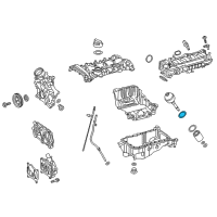 OEM Infiniti Seal-O Ring, Oil Filter Bracket Diagram - 15239-HG00A