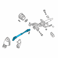 OEM 2021 Toyota Corolla Intermed Shaft Diagram - 45260-02190