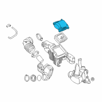 OEM Pontiac Sunfire Cover Asm, Air Cleaner Housing Diagram - 25099925