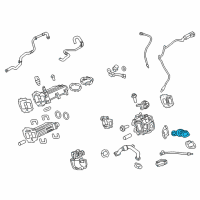 OEM Connector Tube Diagram - BC3Z-9E470-A