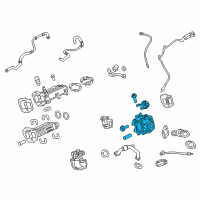 OEM 2015 Ford F-350 Super Duty Control Valve Diagram - DC3Z-9U433-A