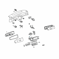 OEM 2002 Toyota Avalon Bulb Diagram - 83120-02030