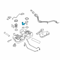 OEM 2014 Ford Special Service Police Sedan Fuel Gauge Sending Unit Diagram - DG1Z-9A299-D