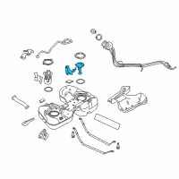 OEM 2015 Lincoln MKS Fuel Pump Diagram - DG1Z-9H307-P