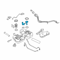 OEM 2013 Ford Police Interceptor Sedan Fuel Pump Diagram - DG1Z-9H307-P