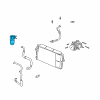 OEM 2003 Cadillac Seville Drier Diagram - 1132772