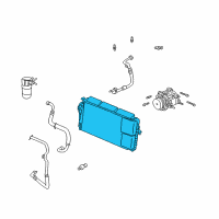 OEM 2002 Cadillac Seville Condenser Diagram - 52471072