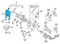 OEM Ford F-150 Oil/Air Separator Diagram - JL3Z-6A785-A