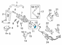 OEM 2019 Ford F-150 EGR Tube Gasket Diagram - JL3Z-9E464-B