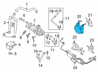 OEM Ford F-150 PUMP ASY - VACUUM Diagram - ML3Z-2A451-A