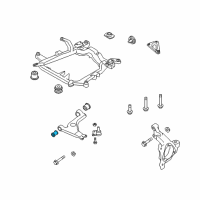 OEM Saturn Astra Bushing, Front Lower Control Arm Diagram - 90498738