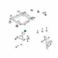 OEM 2008 Saturn Astra Lower Control Arm Rear Bushing Diagram - 24439582