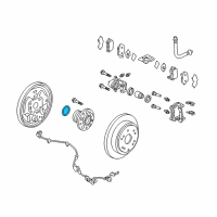 OEM 2017 Honda Odyssey O-Ring (78.6X2.4) Diagram - 91352-TK8-A01