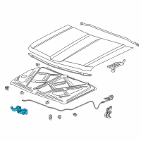 OEM Chevrolet Silverado 1500 Lock Assembly Diagram - 22797521