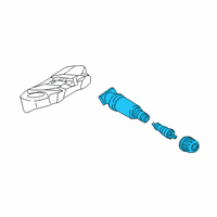 OEM BMW M850i xDrive Gran Coupe TPMS Service Kits Diagram - 36406874842