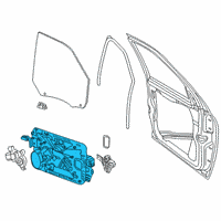 OEM 2018 Ram 1500 Panel-Carrier Plate Diagram - 68171825AC