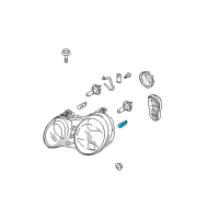 OEM 2009 Kia Amanti Bulb-Halogen Diagram - 1864755004L