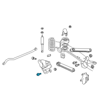 OEM Ram Bolt-HEXAGON Head Diagram - 6509471AA