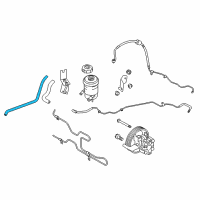 OEM Kia Sorento Hose-Return Diagram - 575622P000