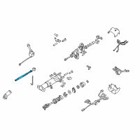 OEM 2004 Pontiac Grand Prix Lower Shaft Diagram - 26091459