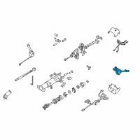 OEM 2008 Pontiac Grand Prix Combo Switch Diagram - 25804854