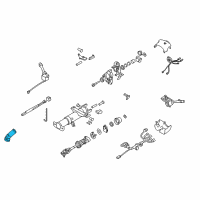 OEM 2012 Chevrolet Impala Boot Asm-Intermediate Steering Shaft Diagram - 15287326