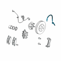 OEM 2016 Dodge Journey Line-Brake Diagram - 68171892AB