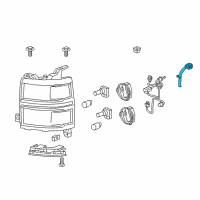 OEM 2015 Chevrolet Silverado 1500 Harness Diagram - 23441356