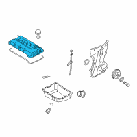 OEM 2009 Hyundai Sonata Cover Assembly-Rocker Diagram - 22410-2G001