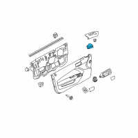 OEM 2014 Ford Mustang Window Switch Diagram - AR3Z-14529-AA