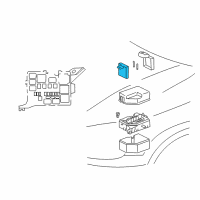 OEM Toyota Echo Fuse Box Diagram - 82620-52010