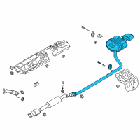 OEM Kia Pad U Diagram - 28710D5100