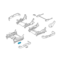 OEM 2004 Jeep Grand Cherokee Switch-Power Seat Diagram - 4601757AC