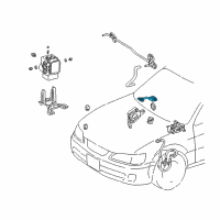 OEM 2001 Lexus ES300 Sensor, Steering Diagram - 89245-50010