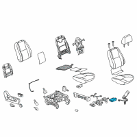 OEM 2011 Chevrolet Tahoe Module Diagram - 84817368