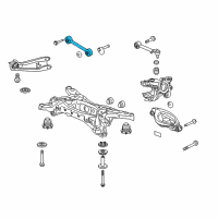 OEM 2011 Honda Pilot Arm A, RR. (Lower) Diagram - 52345-SZA-A02