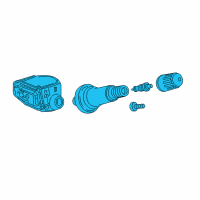 OEM 2020 GMC Yukon TPMS Sensor Diagram - 13528606