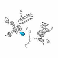 OEM 2017 Infiniti Q70L Cover Assembly VTC Diagram - 13041-1CA1B