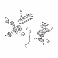 OEM Infiniti M56 Oil Level Gauge Diagram - 11140-1CA0B