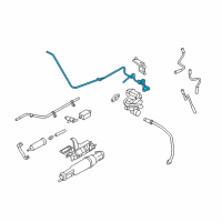 OEM Ford E-250 Hose Diagram - 7C2Z-9E498-B